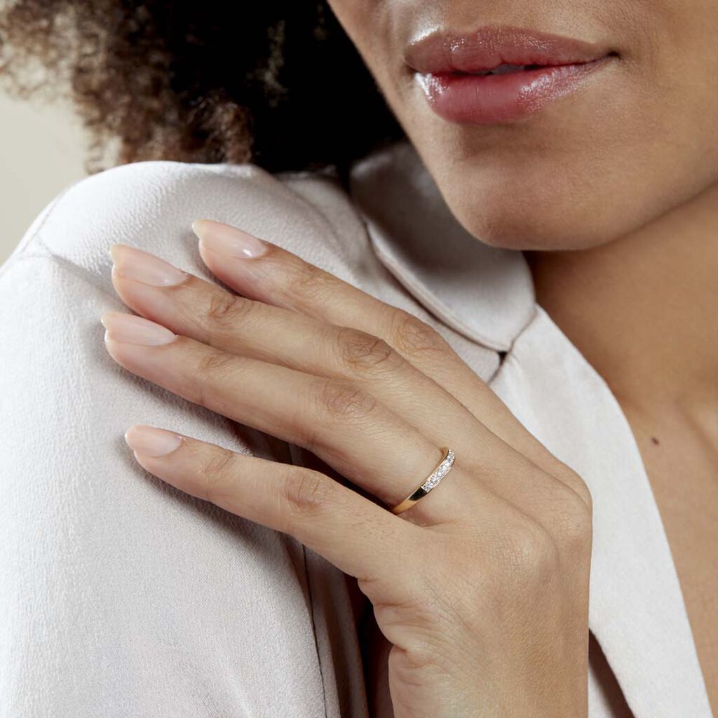 Alliance Rhea Or Jaune Diamant - Bijoux Femme | Histoire d’Or